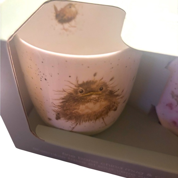 Royal Worcester fine bone china Mug & Coaster Set- Wendale Designs - Picture 2 of 11